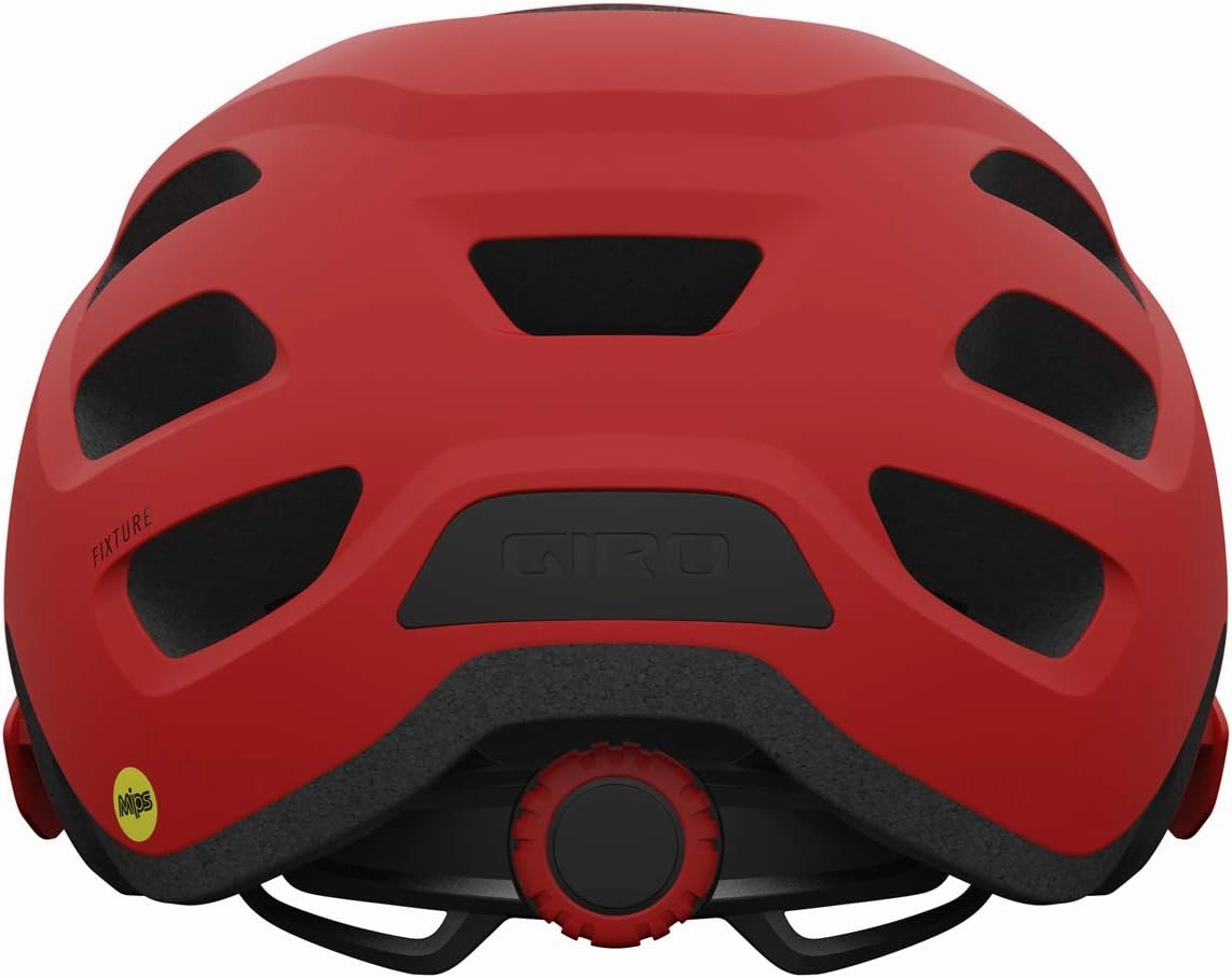 Giro Fixture MIPS Adult Mountain Cycling Helmet - Matte Trim Red (Limited), Universal Adult (54-61 cm)