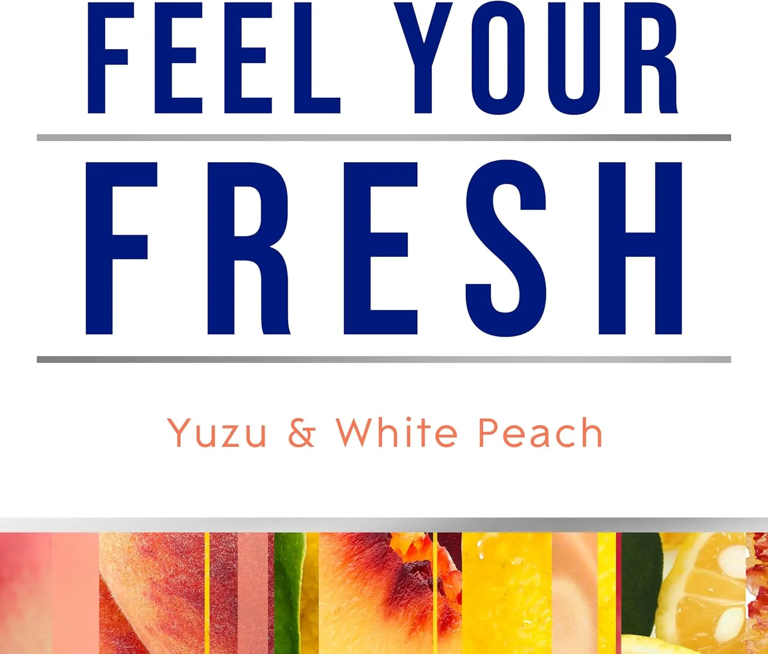 Glade Yuzu & White Peach Fresh Collection 3-Wick Fragrance Candle, 6.8 Oz, 3 Count