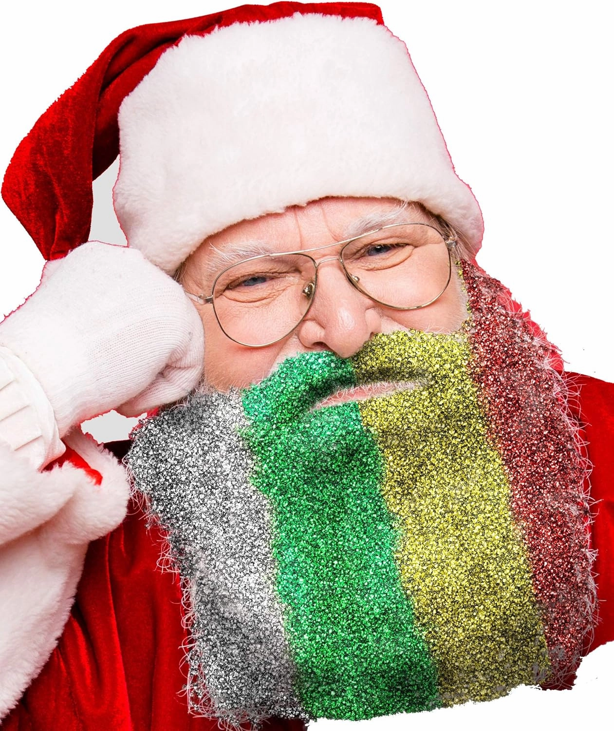Glitterbeard- Beard Glitter kit with Application Oil - 4 Color Options