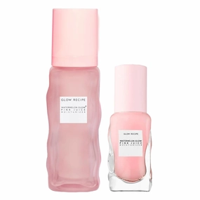Glow Recipe Pink Juice Duo - Hydrating Face Moisturizer for Women & Men - Korean Skin Care Moisturizer with Hyaluronic Acid for Glass Skin - Lightweight Gel Moisturizer for Dry Skin (50 ml & 25 ml)