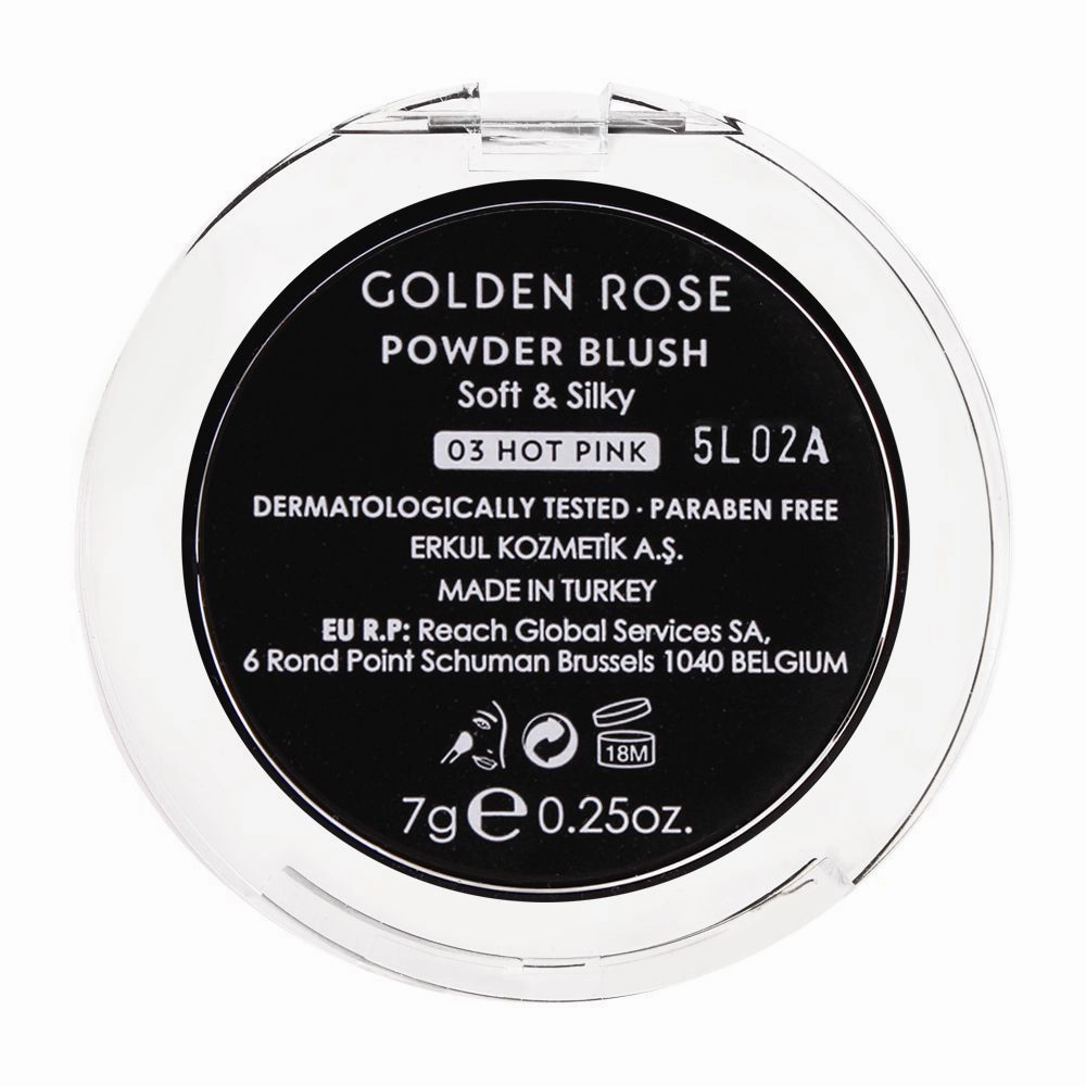 Golden Rose Powder Blush On 3