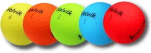 Golf Ball Monkey Cheap Volvik Matte Golf Balls Neon Multicolored - Premium Used Volvik Matte Bright Colored Golfballs for Men and Women