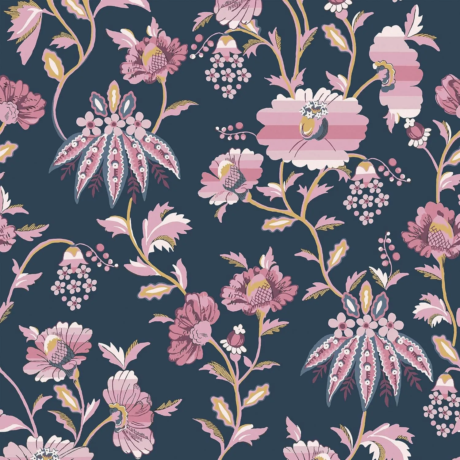Graham & Brown Cath Kidston Friendship Garden Navy