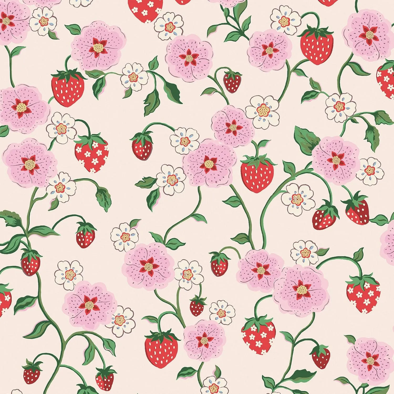 Graham & Brown Cath Kidston Strawberry Spring