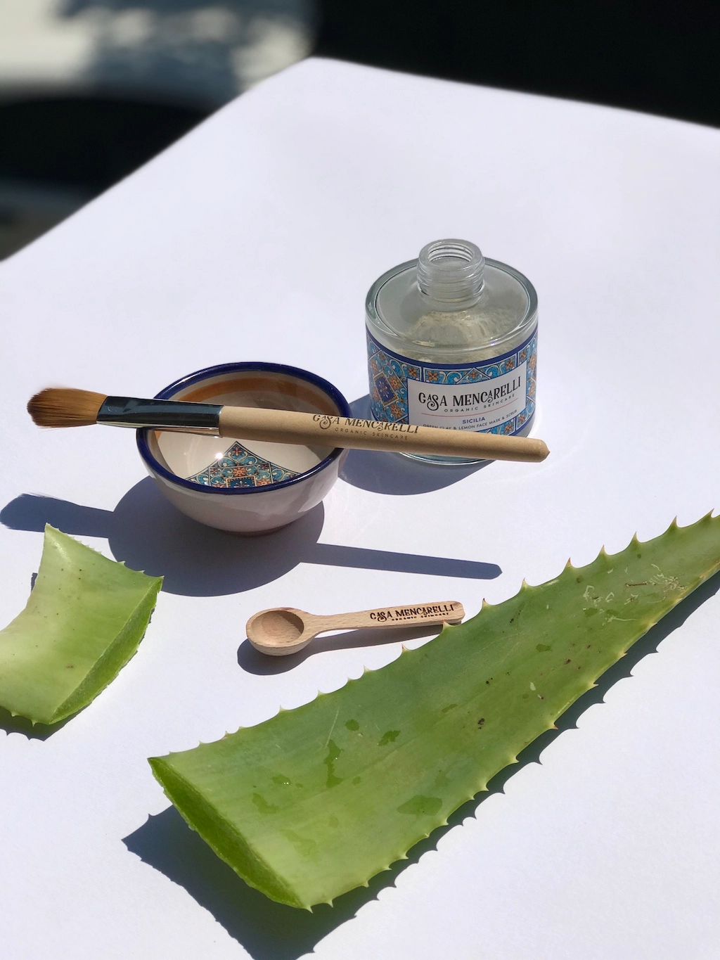 Green Clay & Lemon Mask & Scrub
