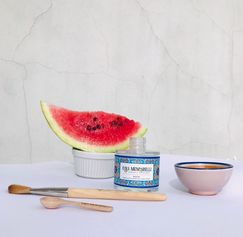 Green Clay & Lemon Mask & Scrub