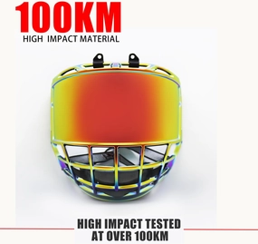 Gy Hockey Full Face Shield Visor Senior Ice Hockey Helmet Visor Adult & Youth, Anti-Scratch/Anti-Fog/Ce Certified