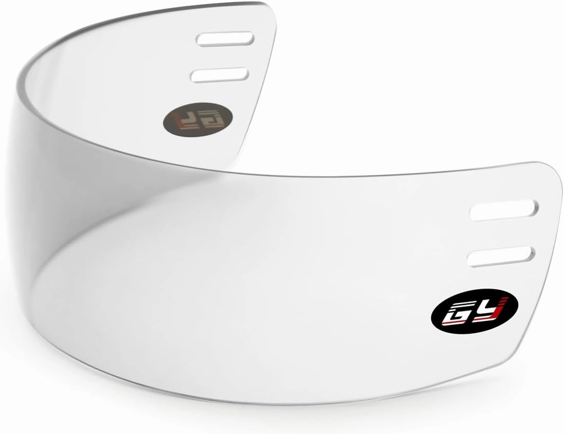 GY Hockey Visor Hockey Helmet Clear Visor Adult & (Anti-Scratch & Anti-Fog) CE Marked