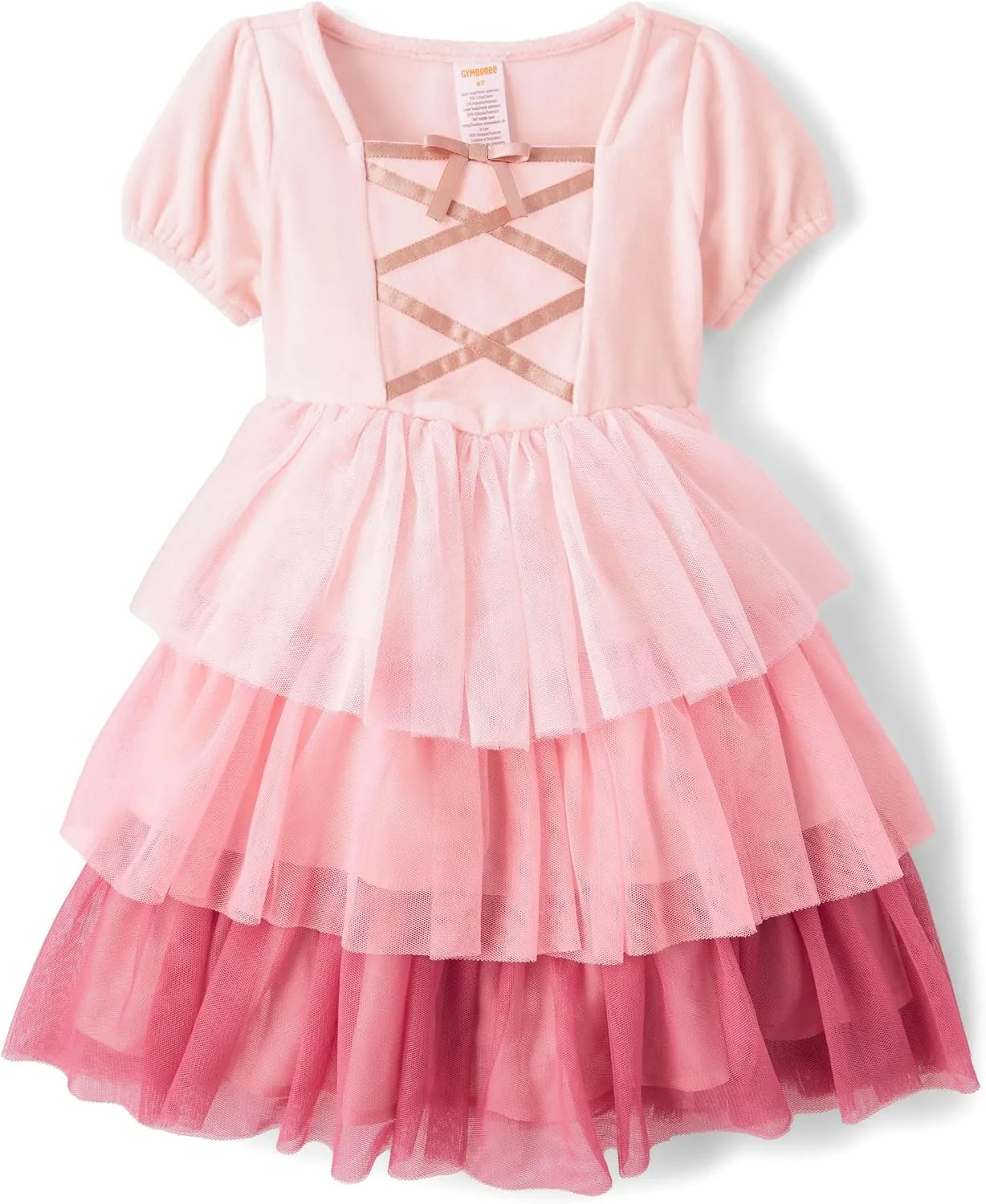 Gymboree,and Toddler Short Sleeve Dressy Dresses,Pink Petal,6