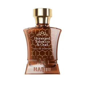 H HABIBI Honeyed Tobacco & Oud Arabian Cologne For Men, Eau De Parfum Spray (2.5 Oz) Long-lasting Perfume For Men With Woody, Smokey & Sweet Notes