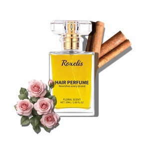 Hair Perfume for Women, Hydrating & Long-Lasting Hair and Body Mist - Notes of Rose Cinnamon Sweet Floral Scent Pheromone Perfume Gifts 1.7 Fl.Oz