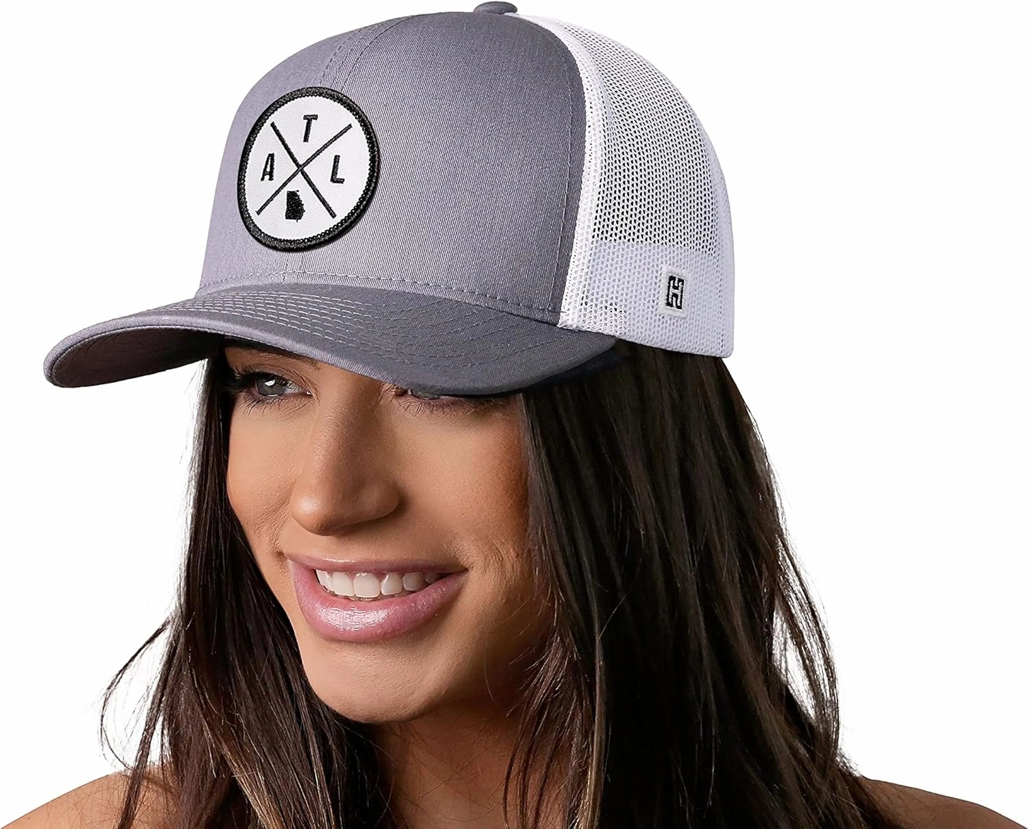 HAKA State City Trucker Hat for Men & Women, Adjustable Baseball Hat, Mesh Snapback, Sturdy Outdoor Black Golf Hat