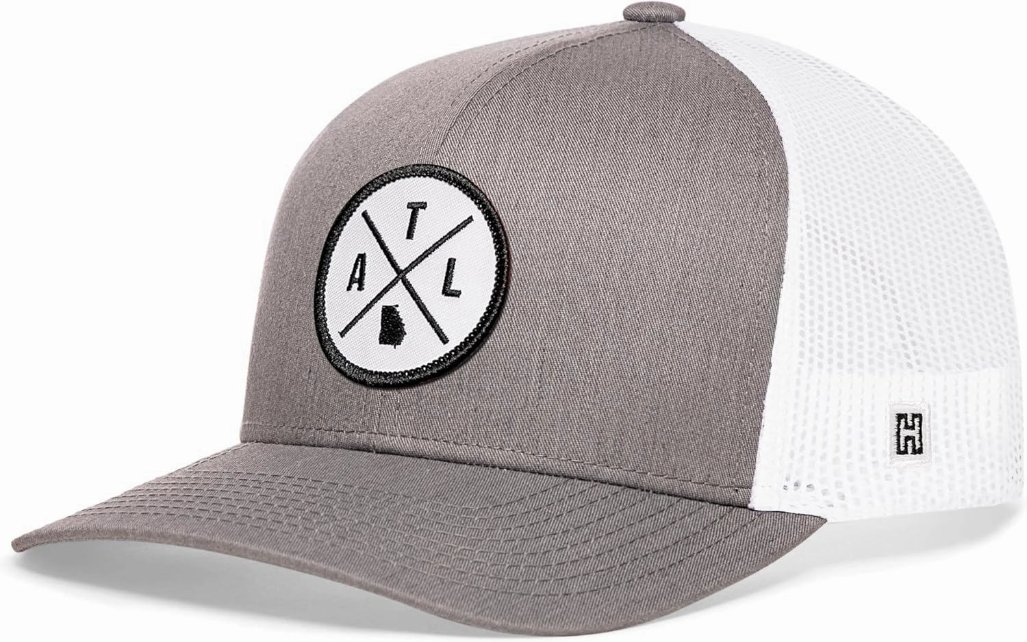 HAKA State City Trucker Hat for Men & Women, Adjustable Baseball Hat, Mesh Snapback, Sturdy Outdoor Black Golf Hat