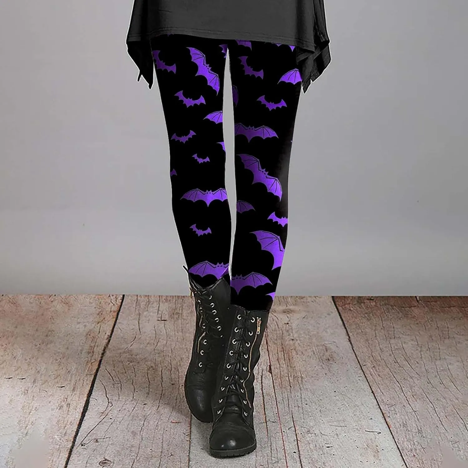 Halloween Leggings for Women 2024 with Soft and Slim Butt Halloween Cosplay Leggings for Women Girls Womens