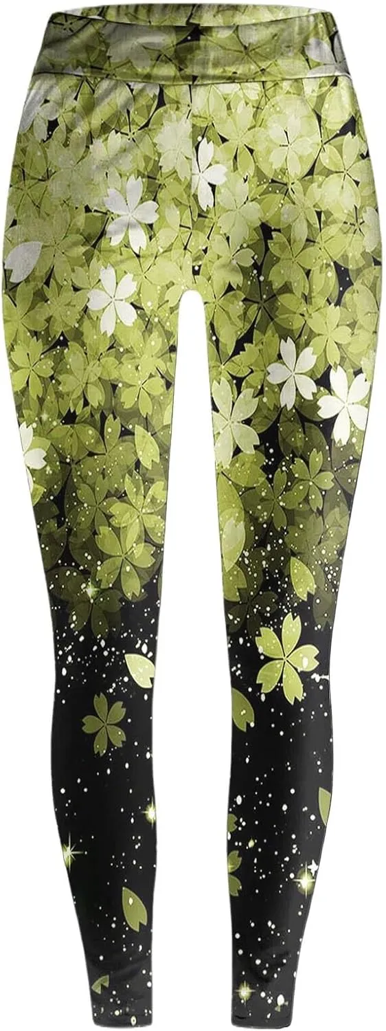 Halloween Leggings for Women 2024 with Soft and Slim Butt Halloween Cosplay Leggings for Women Girls Womens