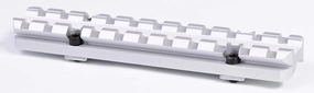 Hammers Stainless Silver Scope Mount Picatinny Weaver Base Rail for Taurus Tracker 17 992 with Vent Rib Barrel