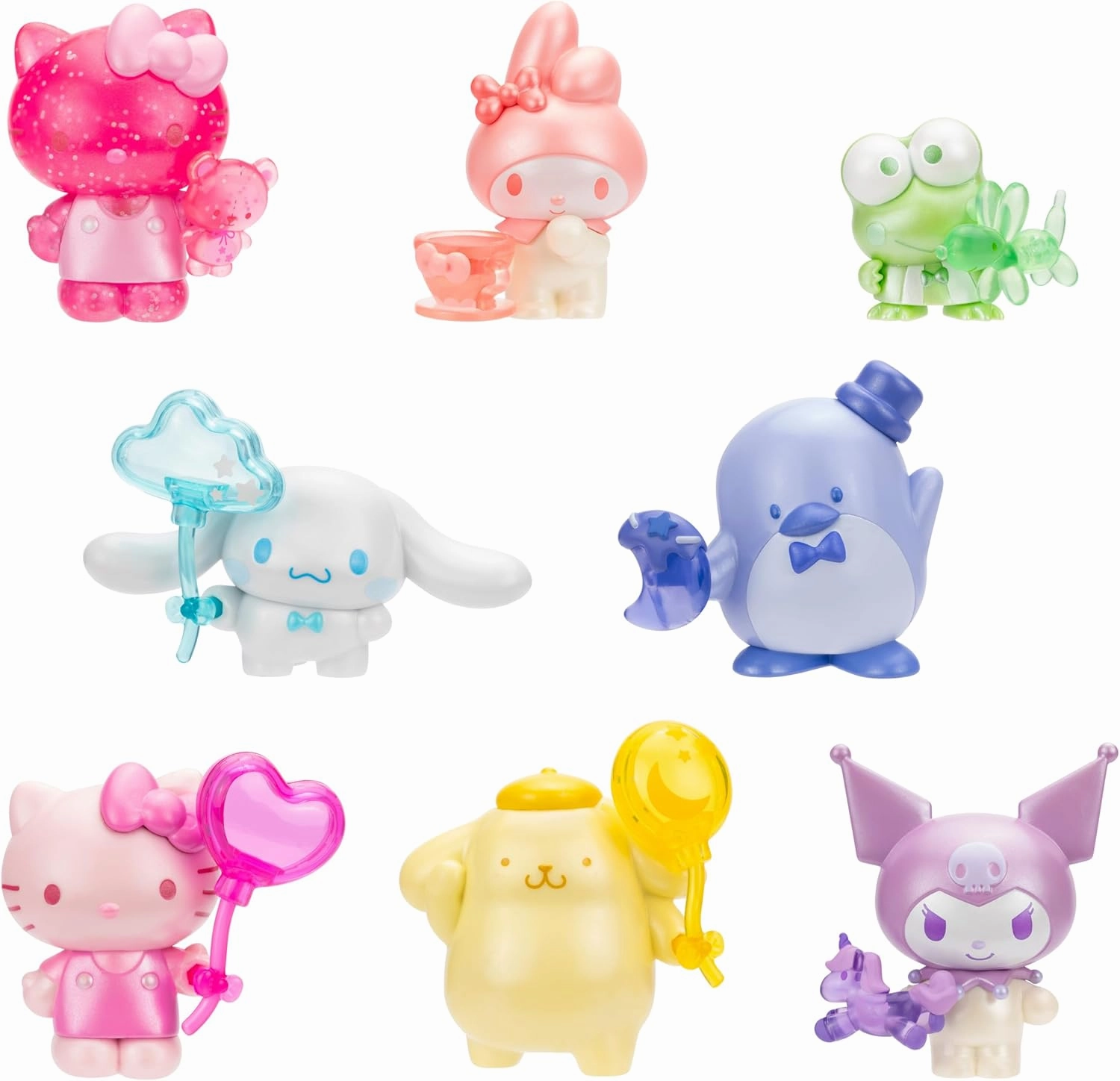 Hello Kitty - 2-Inch Figure - 8-Pack - Style 1