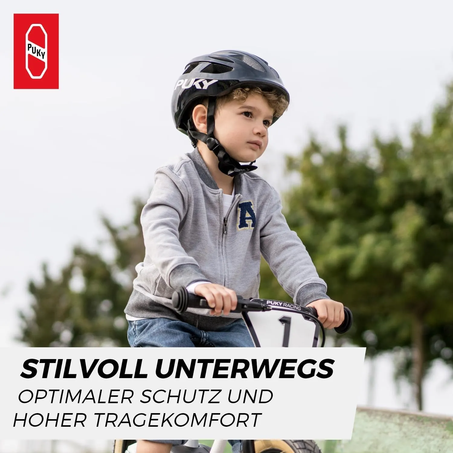 Helmet | Bicycle helmet for children 48-55 cm | light 220 g | Maximum protection and ventilation | 360° view through light module | Ideal for safety and comfort on the bike