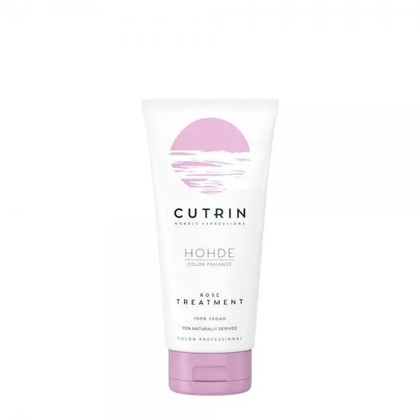 Hohde Rose Toning Treatment 200 ml. A pigment-rich treatment that gives the hair pastel pink tones