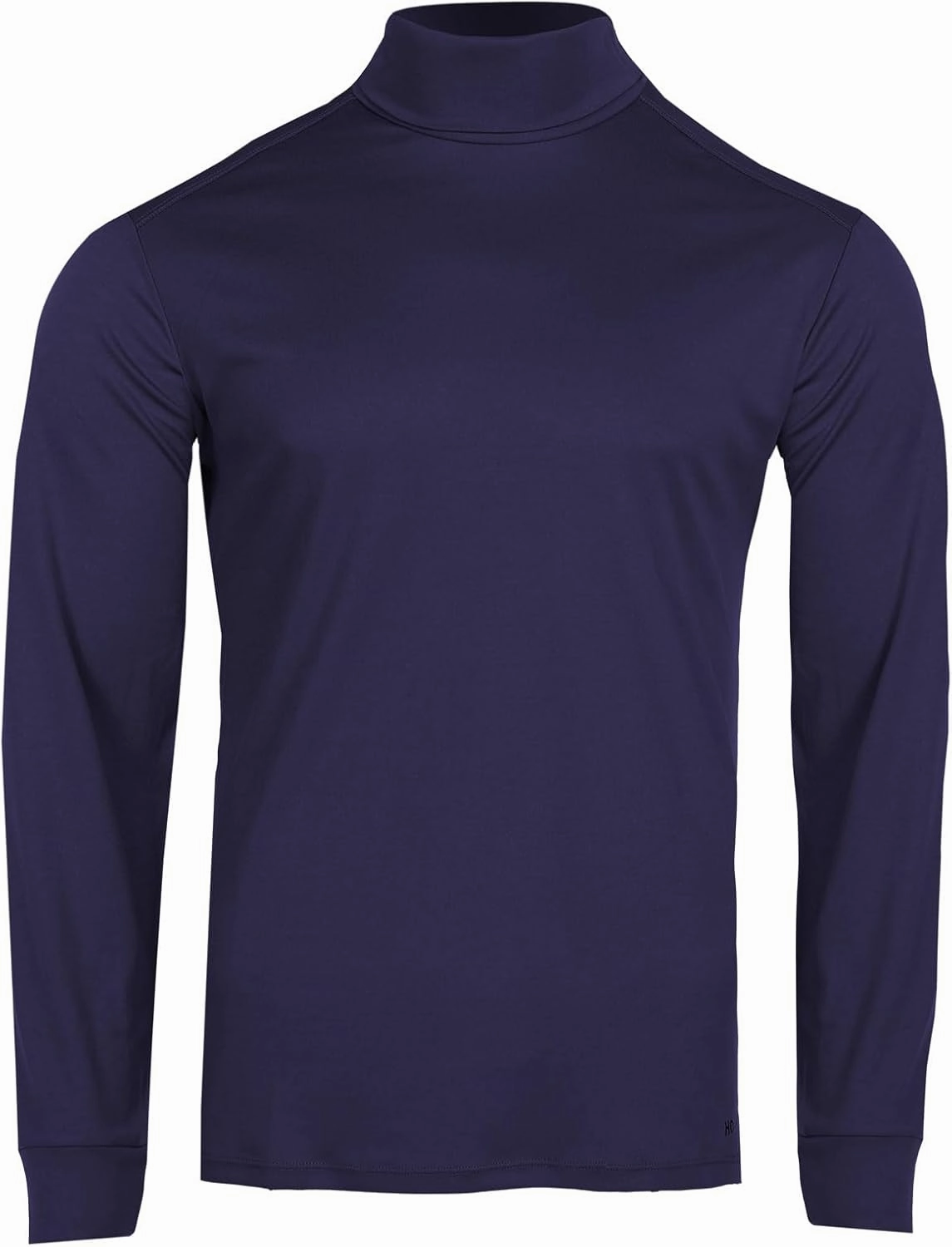 Hot Chillys Men's Peach Skins Roll T-Neck Lightweight Relaxed Fit Base Layer | Warm Soft Long Sleeve Thermal Shirt for Men