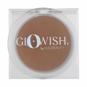 HUDA BEAUTY GloWish Lightweight Blurring Pressed Powder 06 Medium-Tan