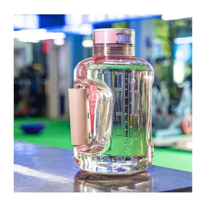Hydrogen Water Bottle Generator, 1.5L Large Capacity Portable Drop-Proof and Shatter-Proof Hydrogen Rich Sports Water Bottle, 1200-2400PPB, for Fitness, Travel, Workout