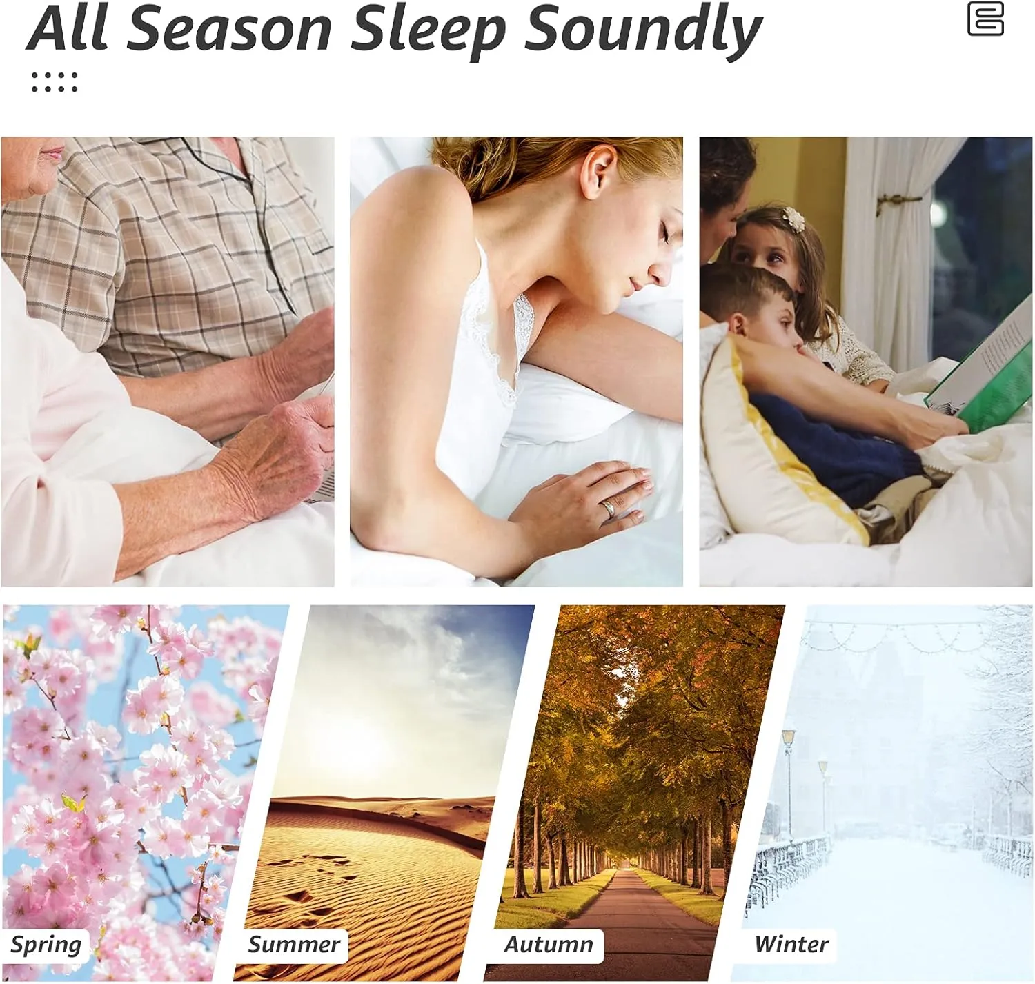 HYLEORY All Season King Size Bed Comforter - Cooling Down Alternative Quilted Duvet Insert with Corner Tabs - Winter Warm - Machine Washable - Black