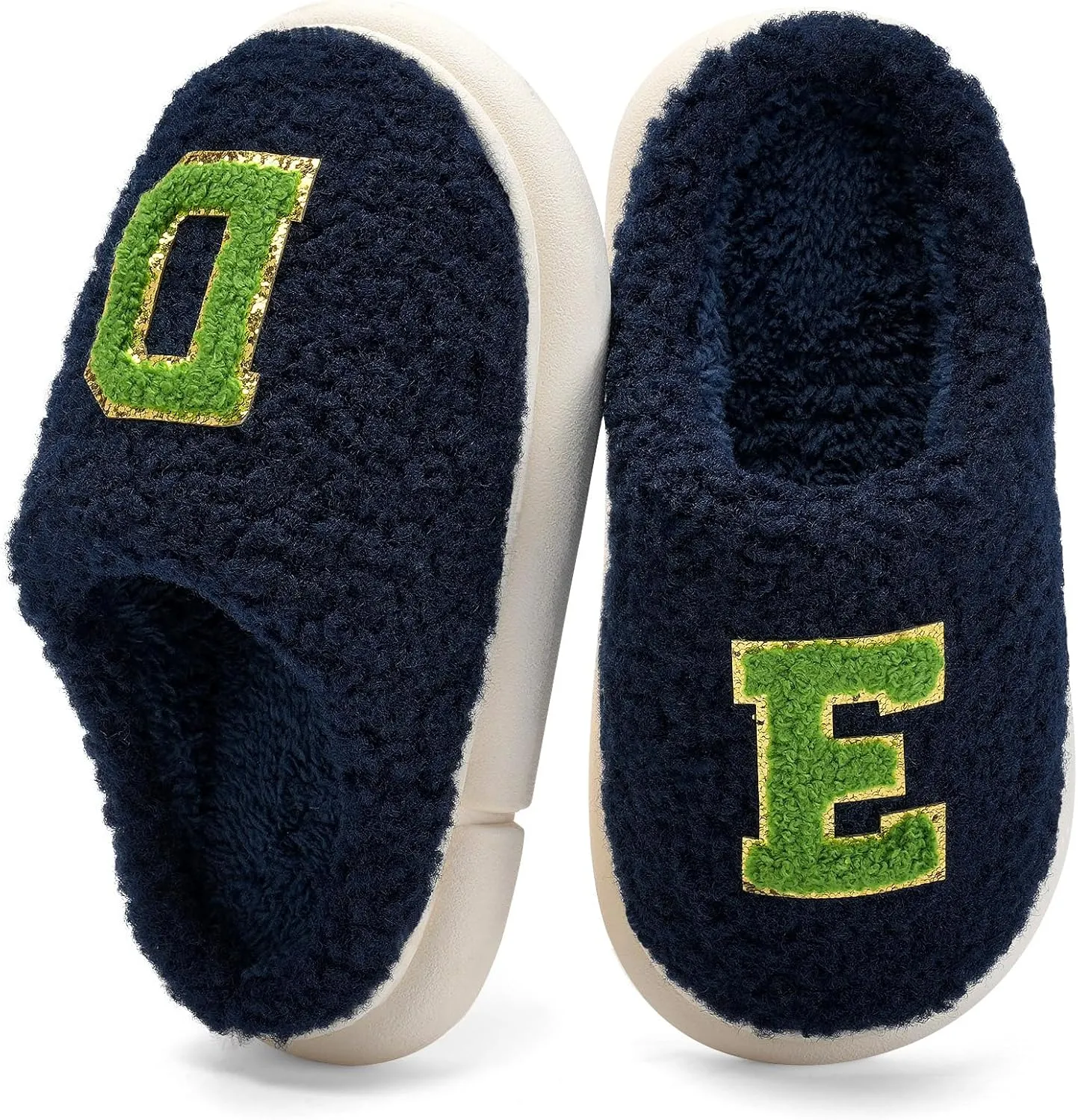 IceUnicorn Kids Slippers Boys Girls Warm Soft Plush Memory Foam House Slippers Big Little Kids Non-Slip Winter Home Shoes for Indoor Outdoor