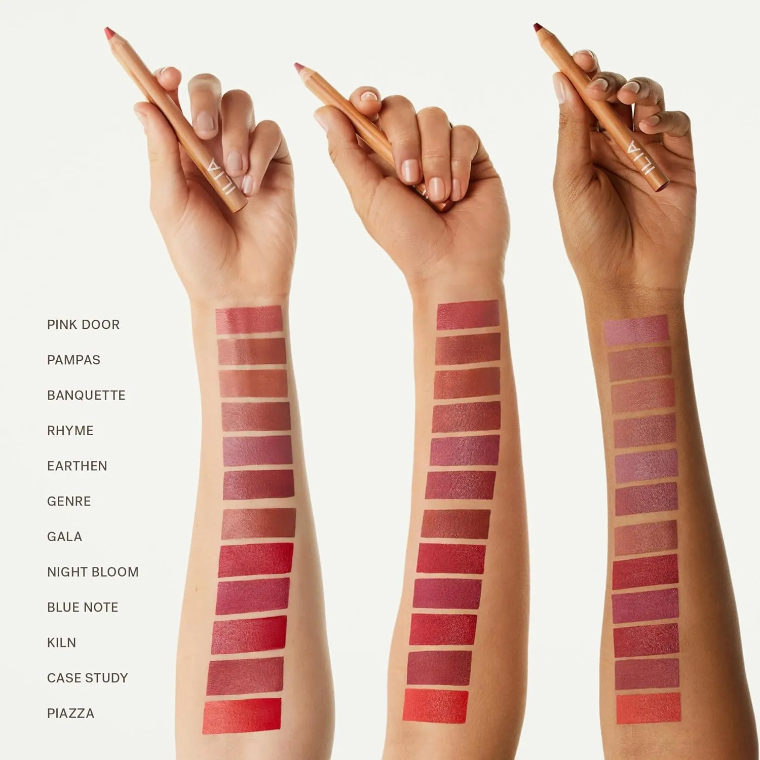 ILIA - Lip Sketch Hydrating Crayon | Hydrate, Plump, Smooth, Strengthen | Long Lasting up to 12-Hours, Bleed-Resistant, Soft-Matte | Barrier-Building, Non-Toxic, Cruelty-Free (Pink Door)