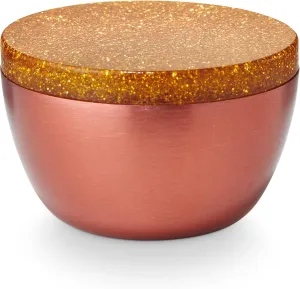 ILLUME Memory Lane Brandied Pear Sparkled Lidded Tin Candle