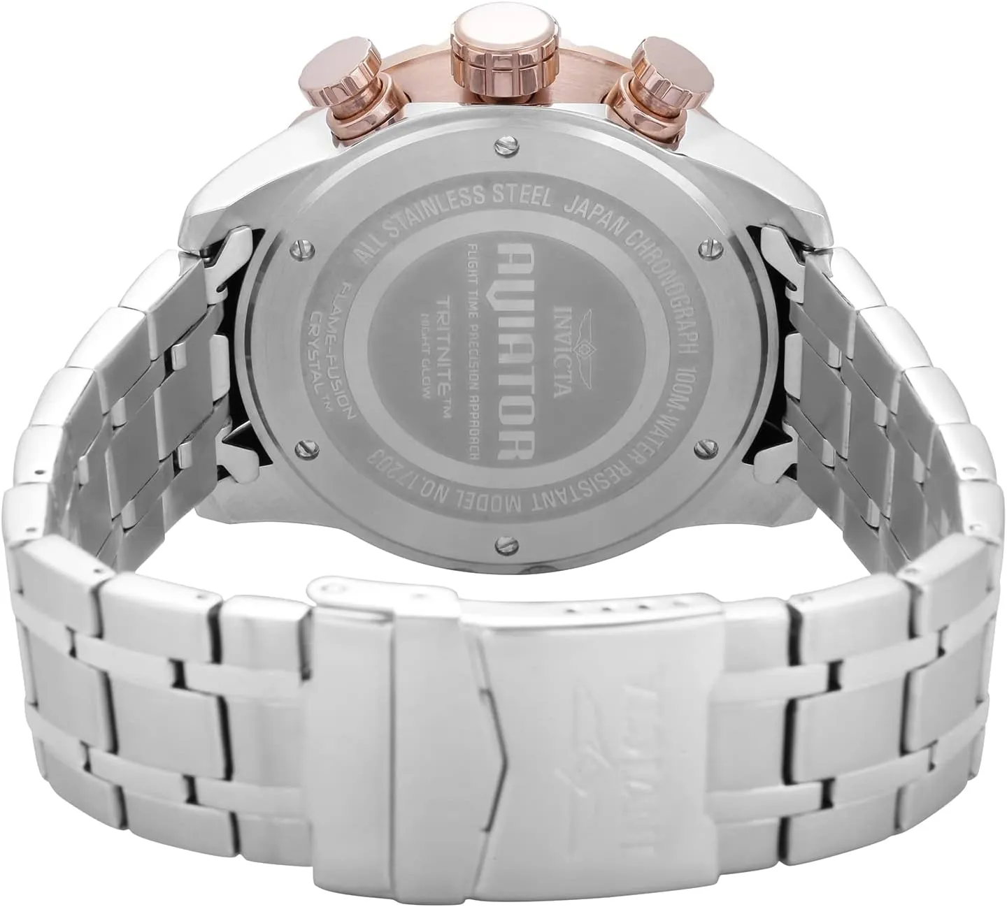 Invicta Men's Aviator Analog Display Japanese Quartz Watch