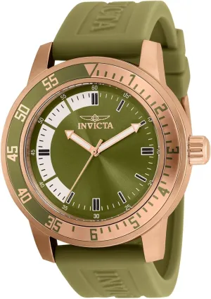 Invicta Men's Specialty 45mm Silicone Quartz Watch