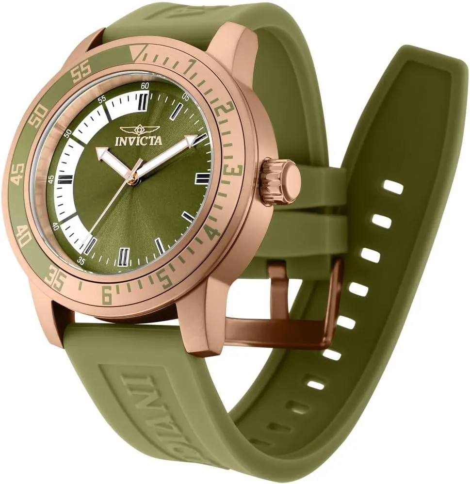 Invicta Men's Specialty 45mm Silicone Quartz Watch