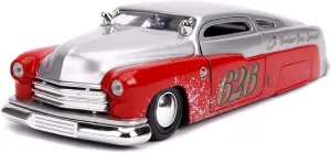 Jada Bigtime Muscle 1:24 1951 Mercury Coupe Die-cast Car Red, Toys for Kids and Adults