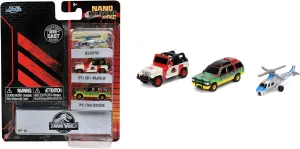 Jada Toys Nano Hollywood Rides Jurassic World 3 PK, Red