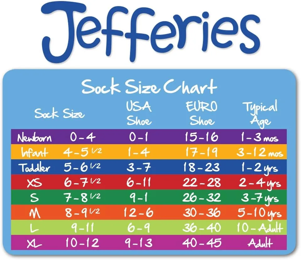Jefferies Socks Boys' Monster Pattern Crew Socks 6 Pair Pack