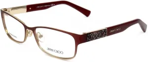 Jimmy Choo Jimmy Choo 124 0VUS Semi Matte Red Eyeglasses
