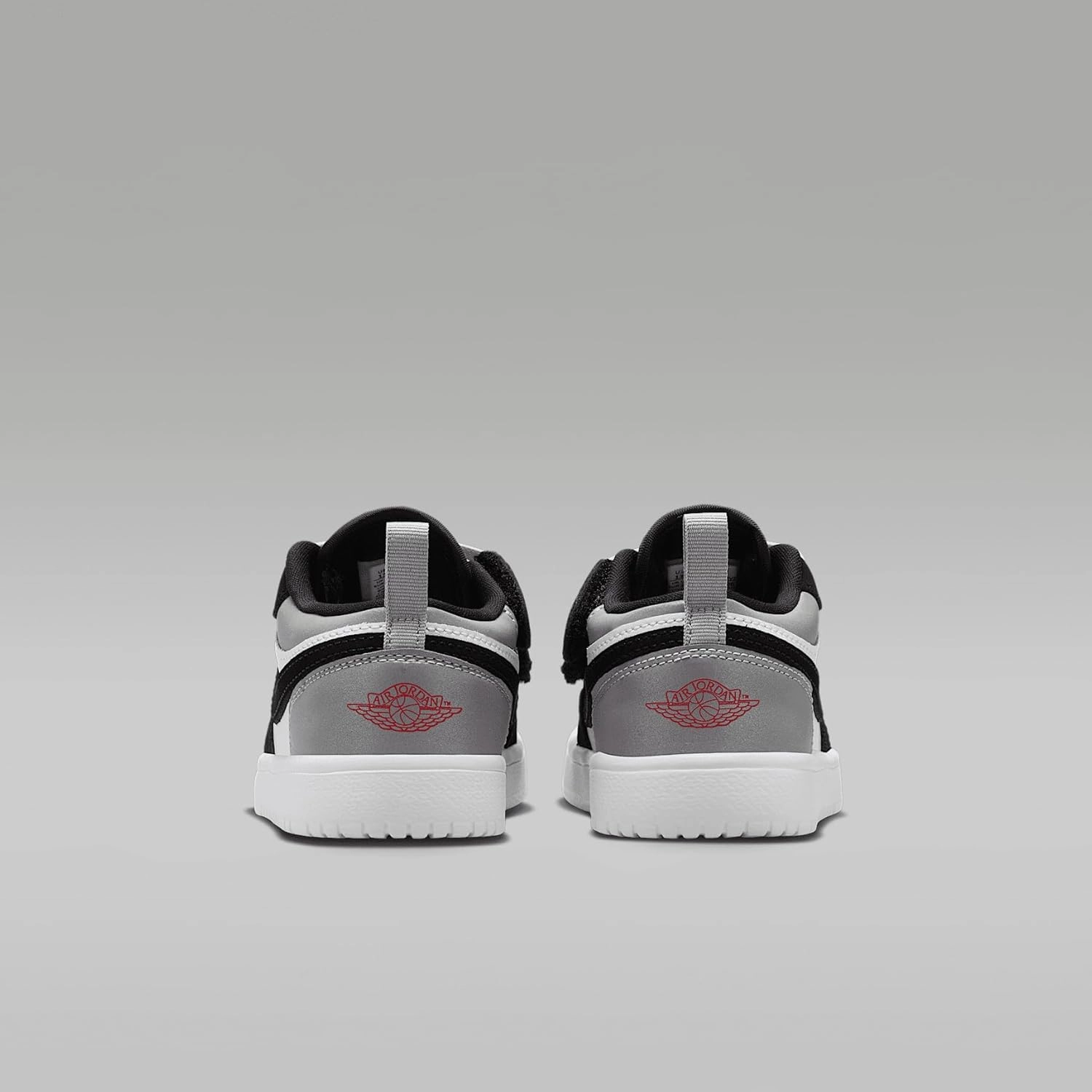 Jordan 1 Low Alt SE Little Kids' Shoes (IB3885-106, White/Black/Matte Silver/Fire Red)