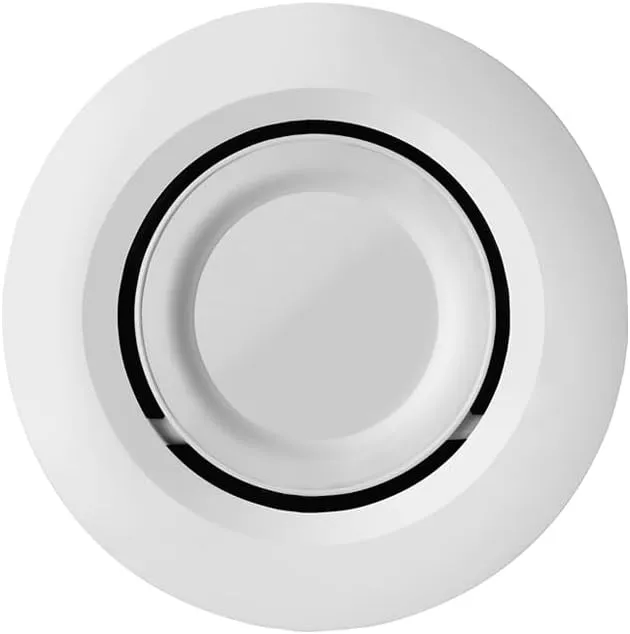 Juno RB4AC RGBW MW M6 RetroBasic Connect Adjustable LED Downlight, Dynamic Color Red, Green, Blue, White, Includes E26 Socket Adaptor, Matte White, 4-Inch