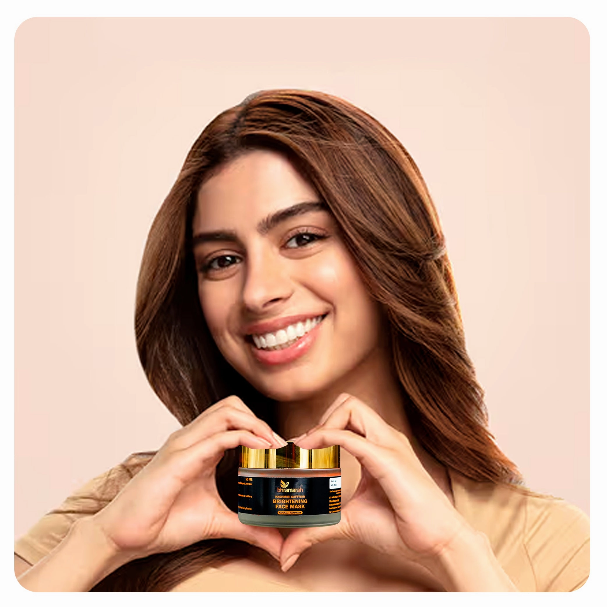 Kashmiri Saffron Brightening Face mask