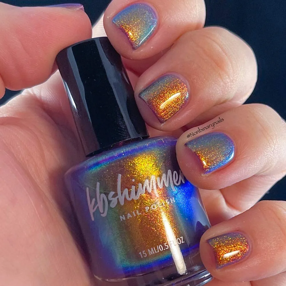 KBShimmer Hidden Potential Nail Polish 0.5 oz Full Sized Bottle