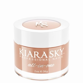 Kiara Sky All-In-One Acrylic Powders - Professional Nail Art - Long-Lasting Cover Powder Collection 2 oz, Sheer Me Out