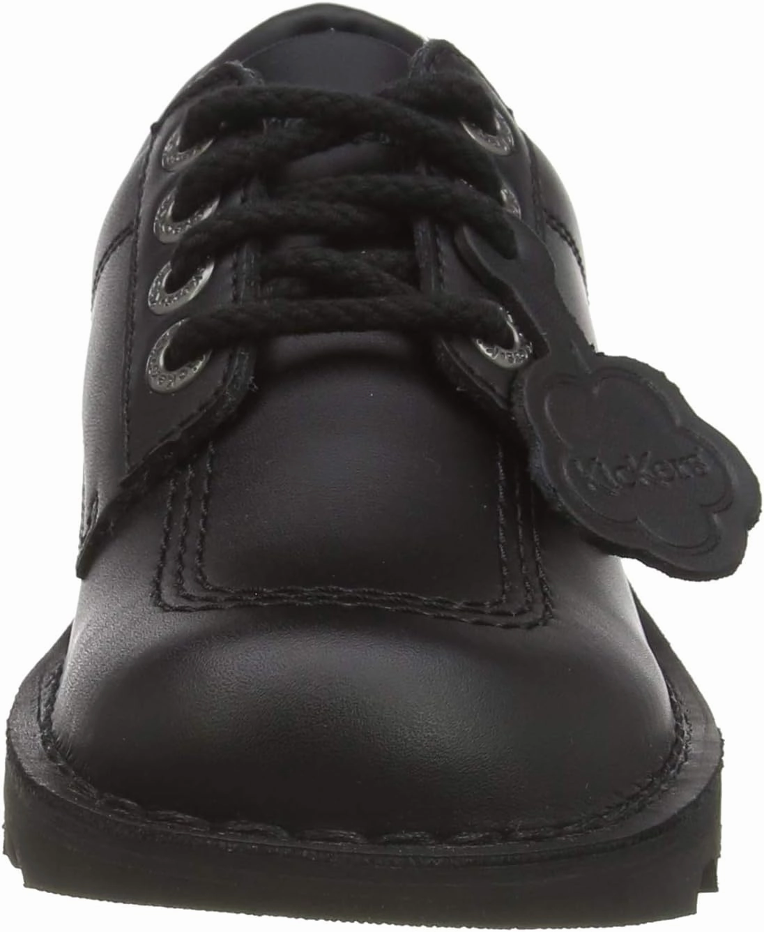 Kickers Men's Kick Lo Core Black Leather Shoes