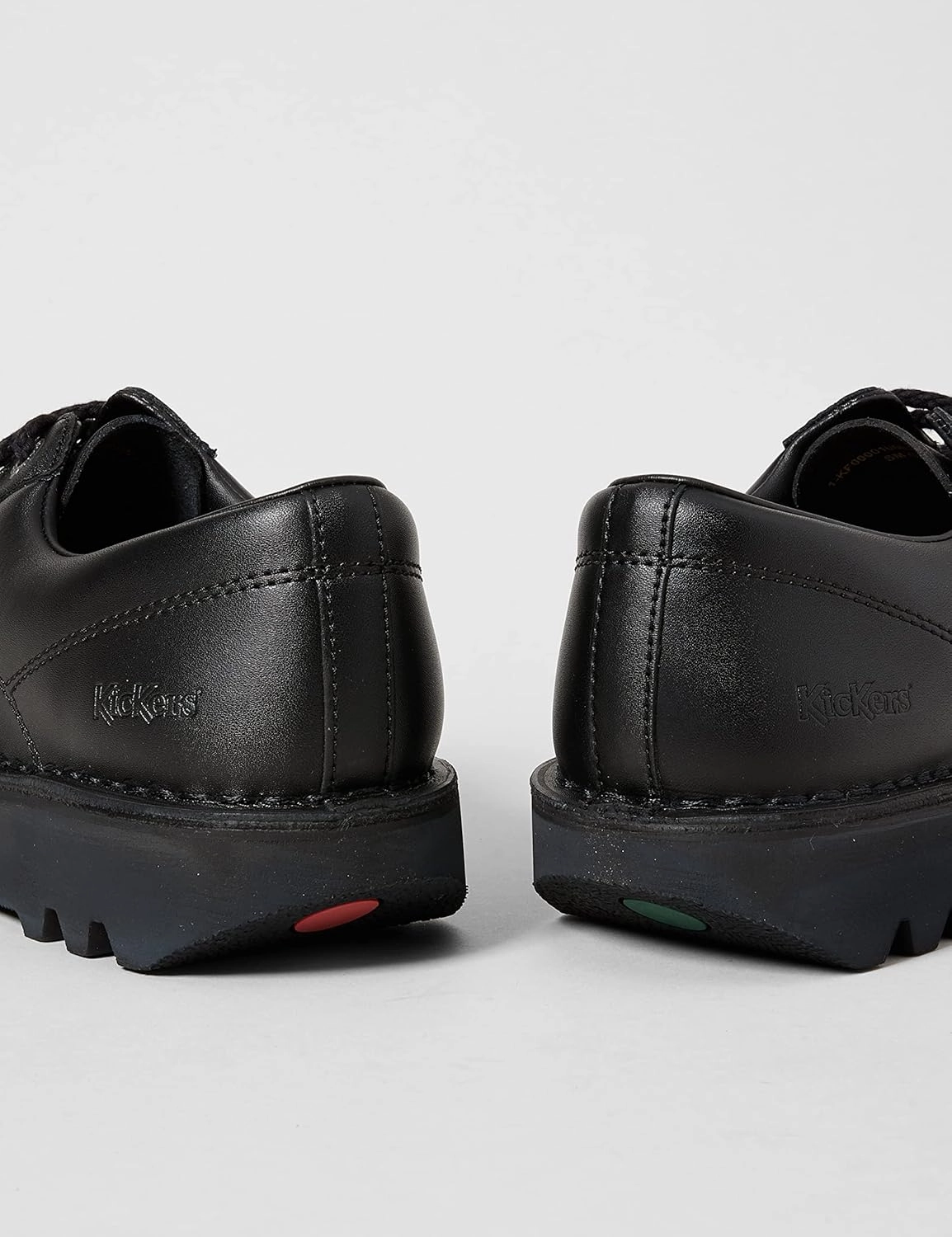 Kickers Men's Kick Lo Core Black Leather Shoes