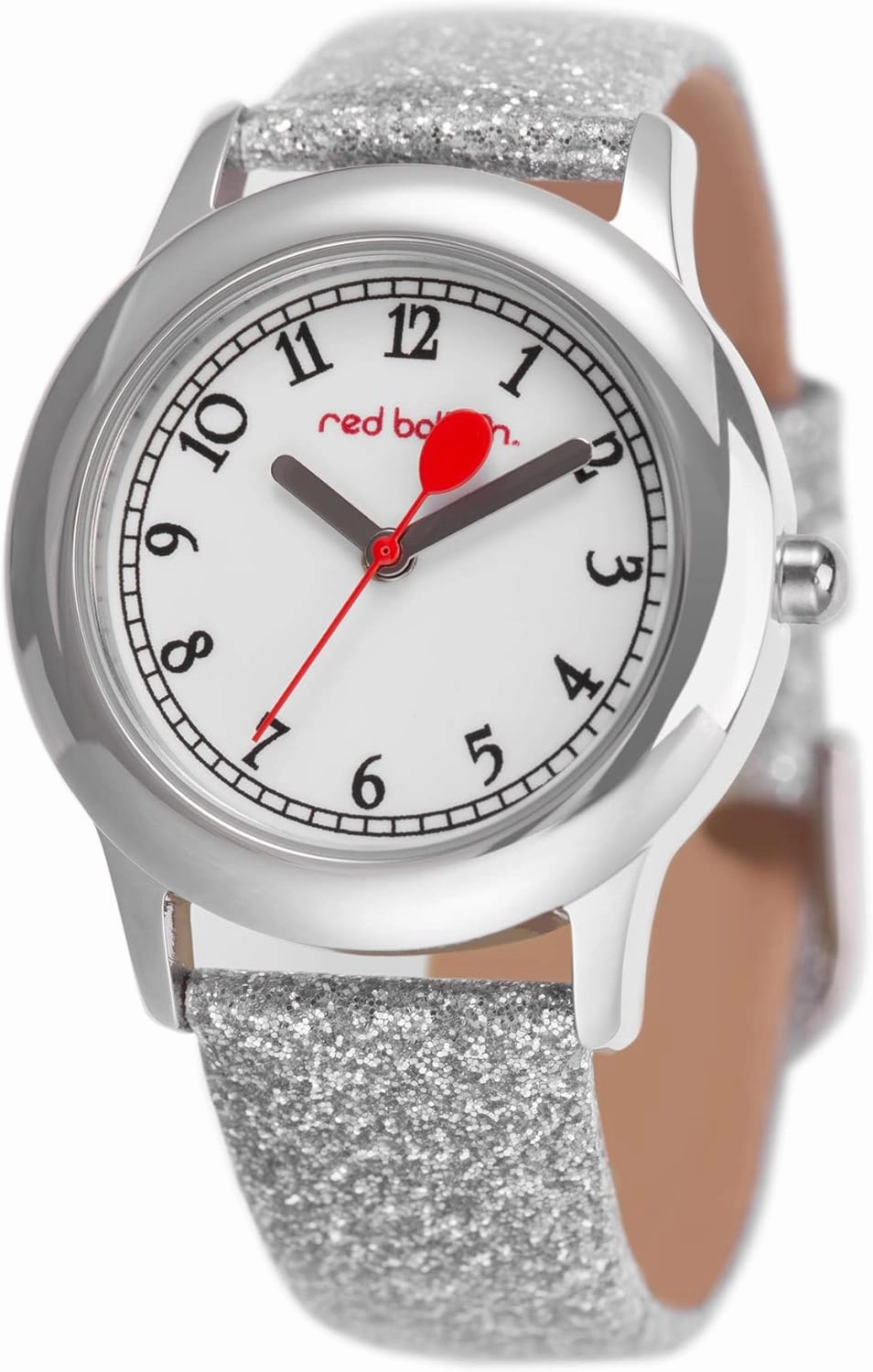 Kids' Stainless Steel Time Teacher Analog Quartz Strap Watch