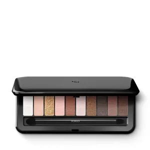 Kiko Milano Soft Nude Eyeshadow Palette | 10 Multi-Finish Eyeshadows