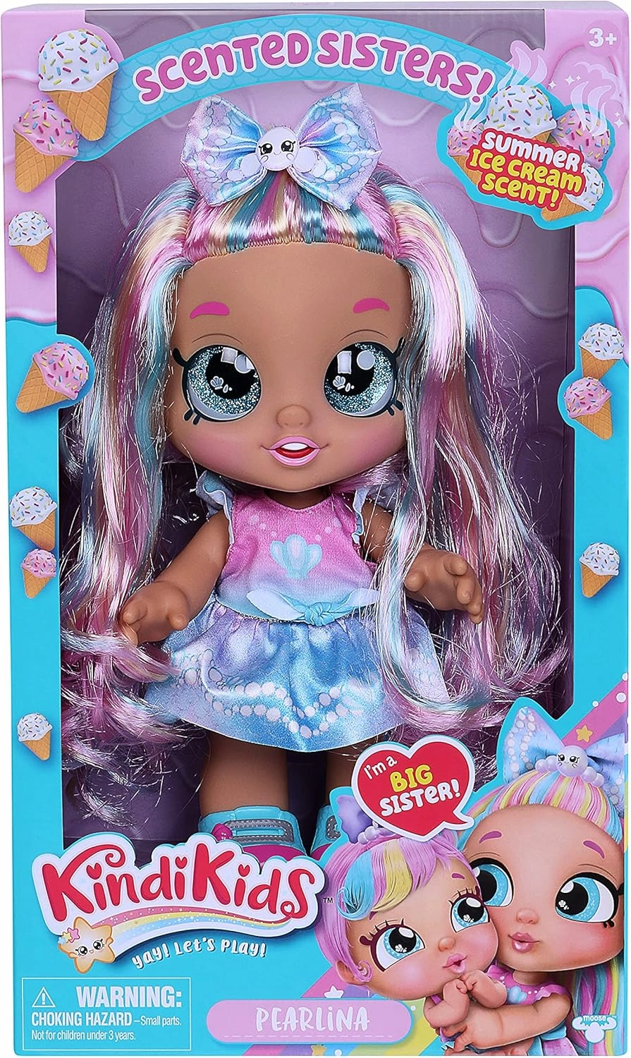 Kindi Kids Kind Scented Sisters - Pre-School 10" Play Doll - Pearlina