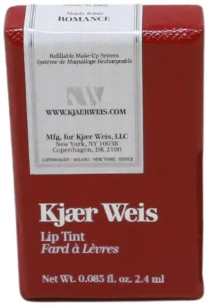 Kjaer Weis Lip Tint. Hydrating Nude Lip Color Makeup with Soft Satin Finish. Nourishing Ingredients for Long Lasting Lip Stain. Cruelty Free Clean Makeup