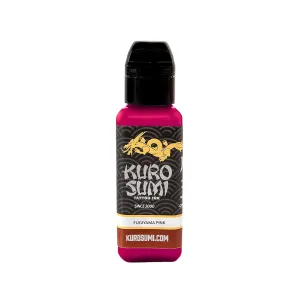 Kuro Sumi Fugiyama Pink, Vegan Friendly, Professional Ink 1.5oz