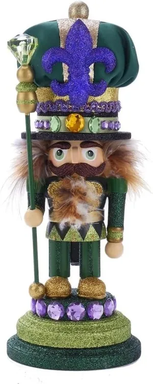Kurt S. Adler Kurt Adler 12-Inch Hollywood Mardi Gras Nutcracker, Multi